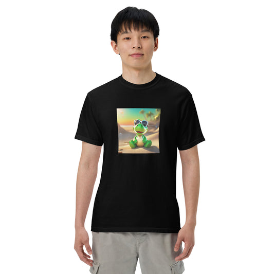 Cool Dinosaur Men’s garment-dyed heavyweight t-shirt